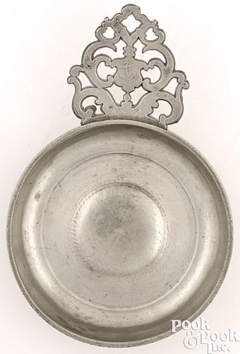 PEWTER PORRINGER BY DAVID