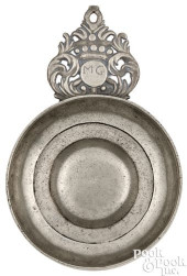 PEWTER PORRINGER BY JOSEPH LED