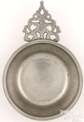 PEWTER PORRINGER BY RICHARD LE