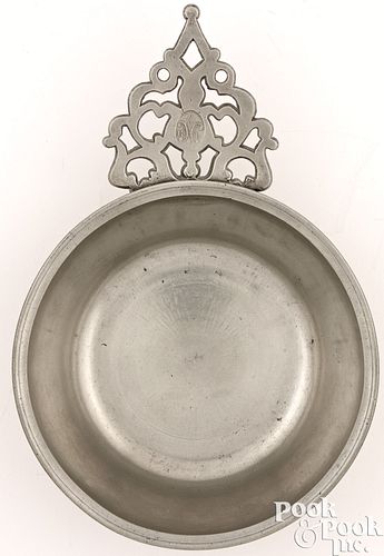 PEWTER PORRINGER BY RICHARD