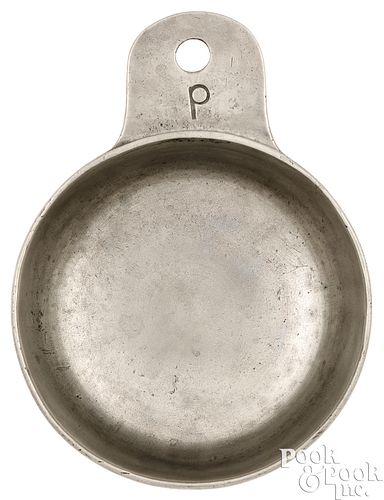 PEWTER PORRINGER BY ROBERT