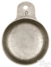 PEWTER PORRINGER BY ROBERT POR