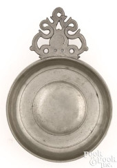 PEWTER PORRINGER BY SAMUEL DAN