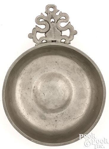 PEWTER PORRINGER BY THOMAS