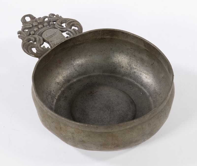PEWTER PORRINGER BY THOMAS DANFORTH