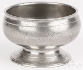 PEWTER SALT ATTRIBUTED TO THOM