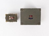 PEWTER STATEROOM BOX & BRASS B