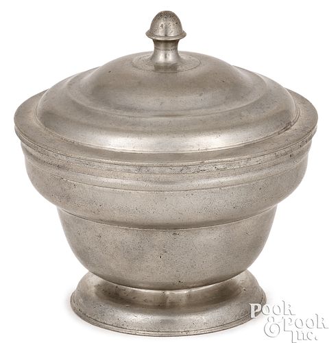 PEWTER SUGAR BOWL BY PARKS