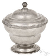 PEWTER SUGAR BOWL BY WILLIAM W