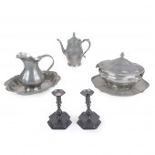 PEWTER TABLEWARE AND SERVING 7