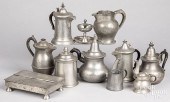 PEWTER TABLEWARES, 18TH/19TH C