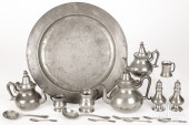 PEWTER TABLEWARES, MOSTLY ENGL
