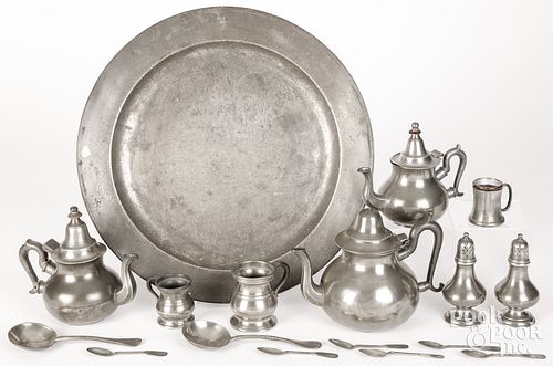 PEWTER TABLEWARES, MOSTLY