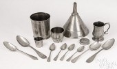 PEWTER TABLEWARESPewter tablew