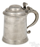 PEWTER TANKARD BY SAMUEL DANFO