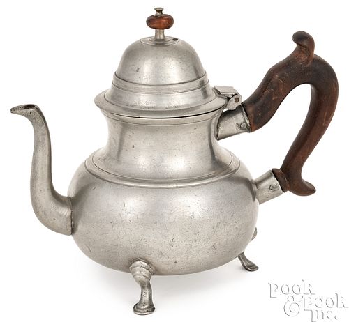 PEWTER TEAPOT BY JOHANN