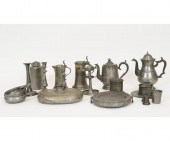 Pewter ware to include candles