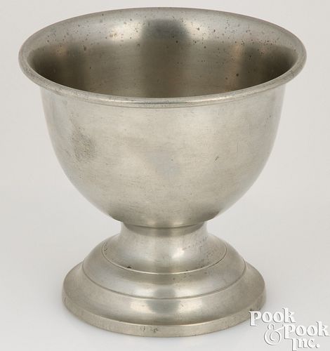 PEWTER WASTE BOWL BY THOMAS