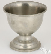 PEWTER WASTE BOWL BY THOMAS BO