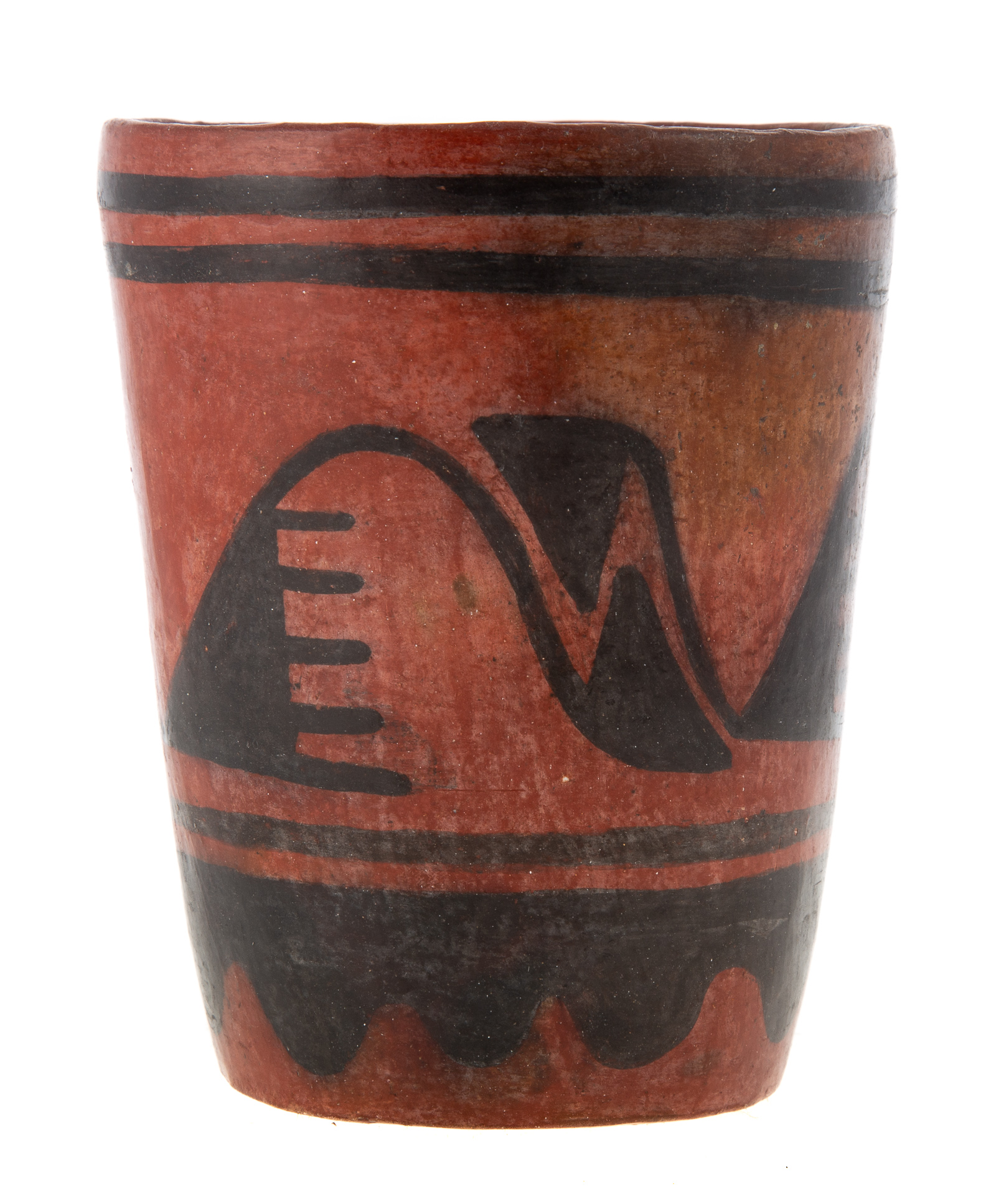 PEZ DE TIERRA PAINTED TERRACOTTA