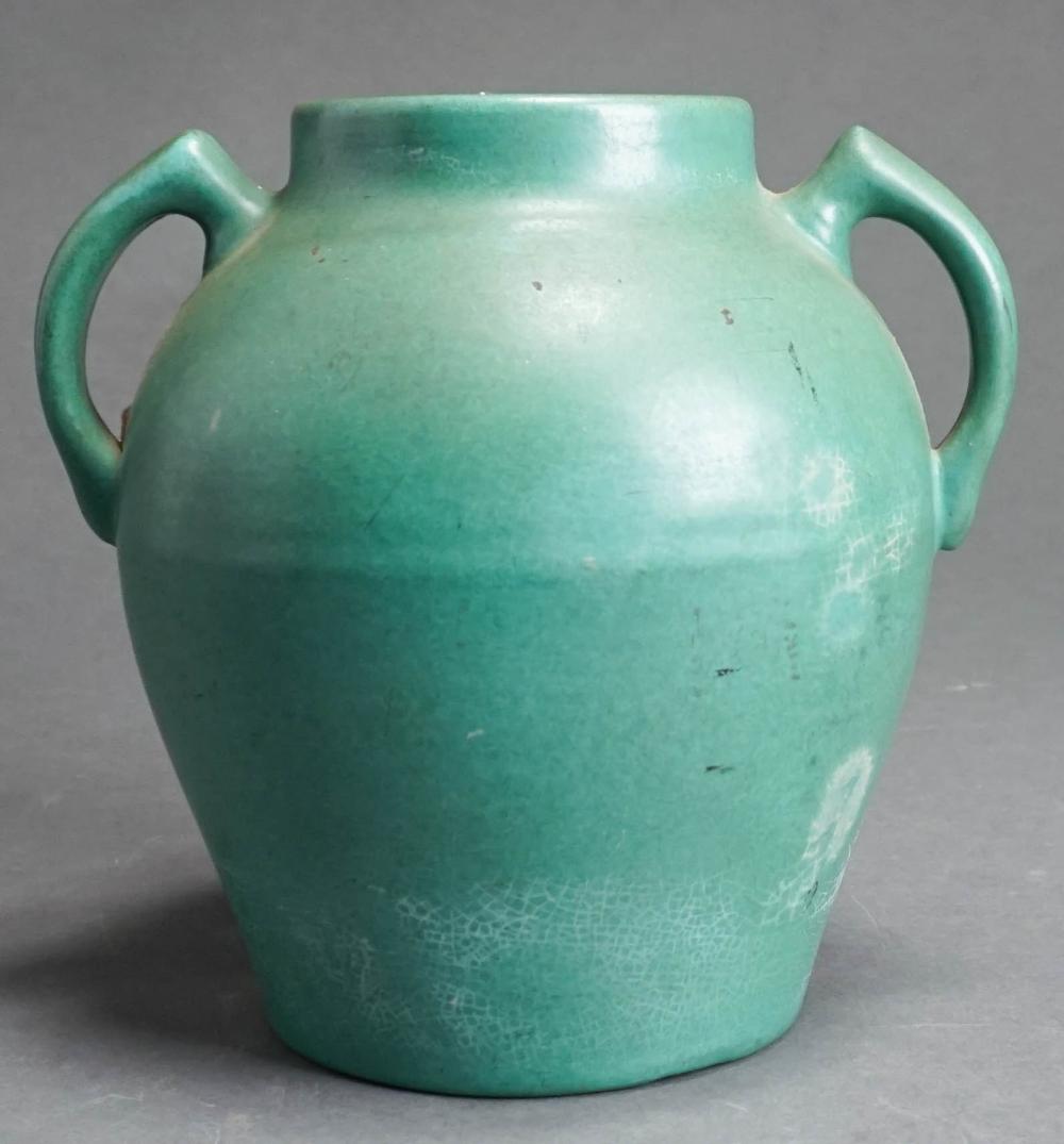 PFALTZGRAFF TWO HANDLED MATTE GREEN