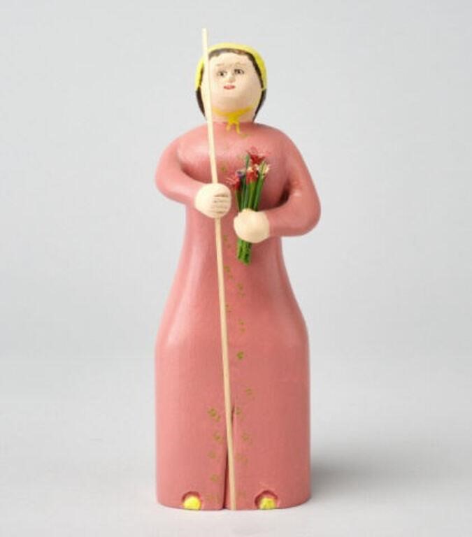 P.H. WILLIS WOMAN IN YELLOW BONNETA