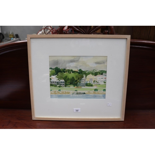 P.Handran-Smith watercolour of a