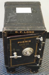 PHENIX SAFE CO. IRON SINGLE-DO