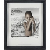 PHIL BORGES, FRAMED PHOTOGRAPH