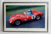 PHIL HILL SIGNED POSTER 1959 F