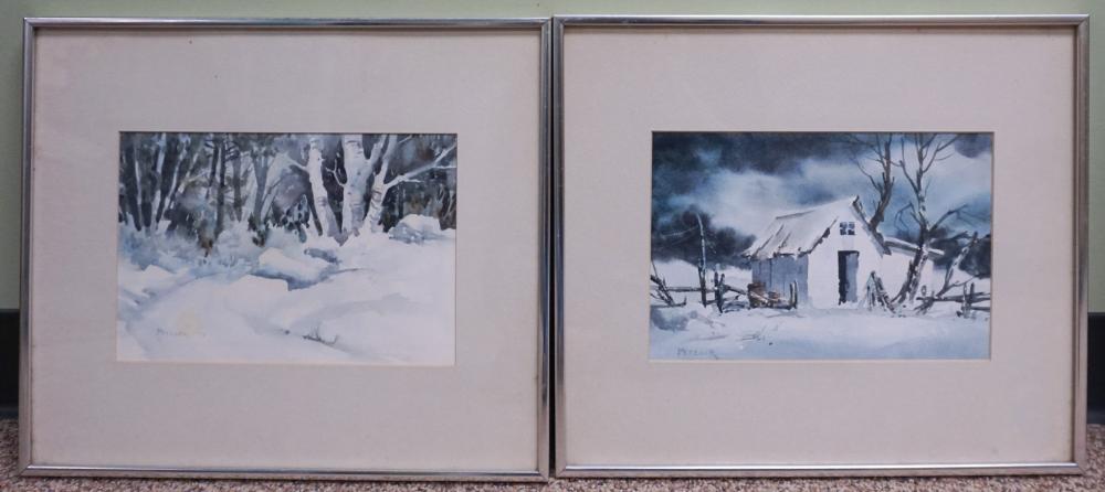 PHIL METZGER, WINTER LANDSCAPES,