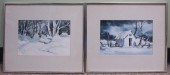 PHIL METZGER, WINTER LANDSCAPE