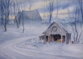 PHIL METZGER, WOOD BARN IN WIN
