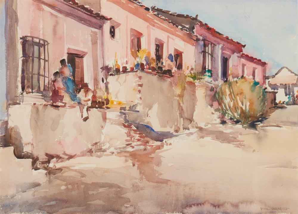 PHIL PARADISE, (1905-1997, CAMBRIA,