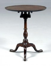 Philadelphia Chippendale candl