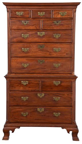 PHILADELPHIA CHIPPENDALE MAHOGANY