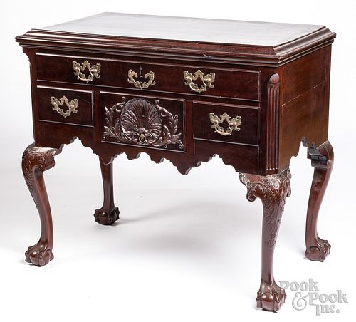 PHILADELPHIA CHIPPENDALE MAHOGANY