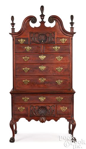 PHILADELPHIA CHIPPENDALE MAHOGANY