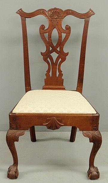 Philadelphia Chippendale mahogany