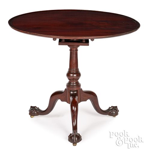 PHILADELPHIA CHIPPENDALE MAHOGANY
