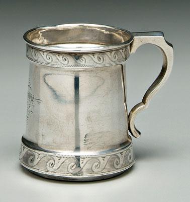 Philadelphia coin silver mug,