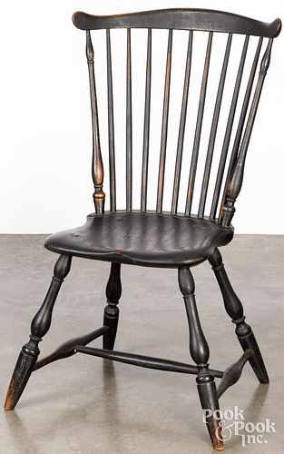 PHILADELPHIA FANBACK WINDSOR CHAIR,