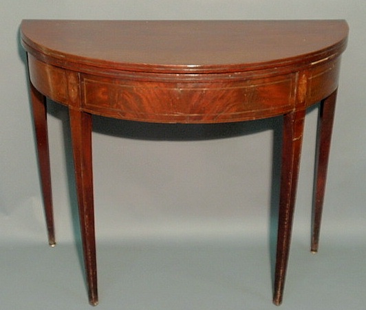 Philadelphia Hepplewhite mahogany