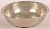 PHILADELPHIA LOVE PEWTER BASIN
