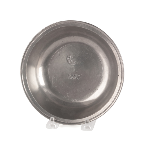 Philadelphia pewter basin ca.