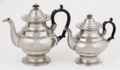 PHILADELPHIA PEWTER COFFEEPOT