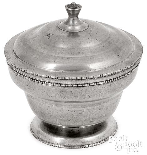 PHILADELPHIA PEWTER COVERED