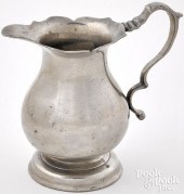 PHILADELPHIA PEWTER CREAMER, L