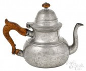 PHILADELPHIA PEWTER PEAR SHAPE