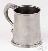 PHILADELPHIA PEWTER PINT MUG,